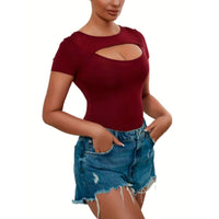 Body Manga Corta Control Abdomen