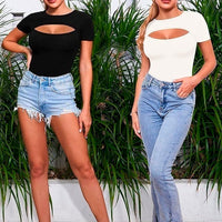 Body Manga Corta Control Abdomen