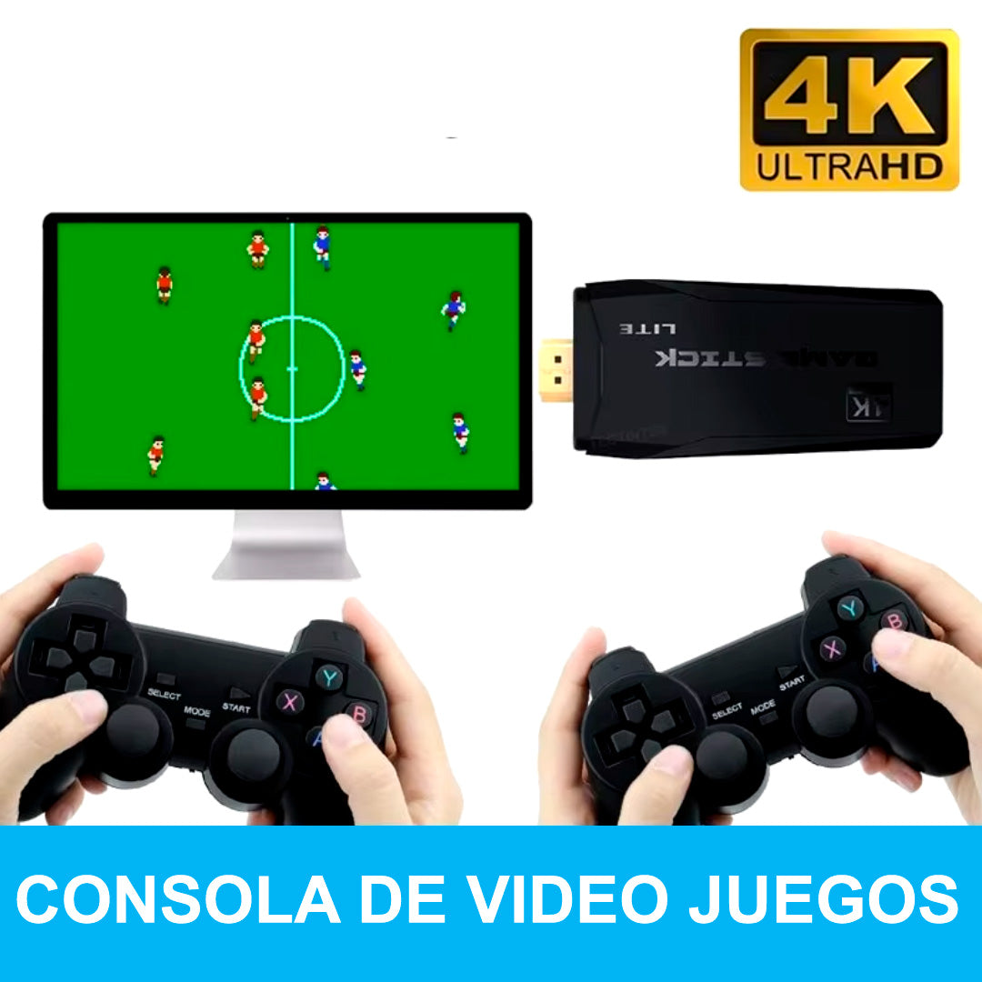 Consola Retro de Videojuegos Inalámbrica HDMI