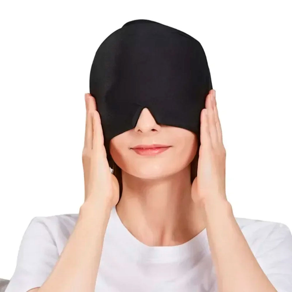 Gorro relajante para migraña 360