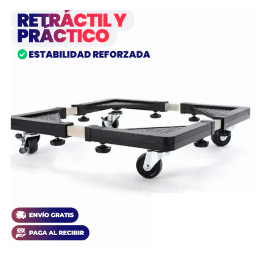 Base Ajustable Rodante para Electrodomésticos