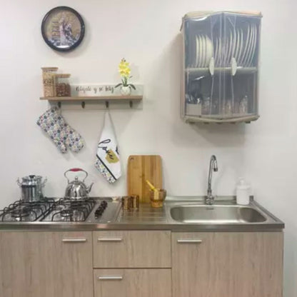 Gabinete de cocina ahorrador de espacio