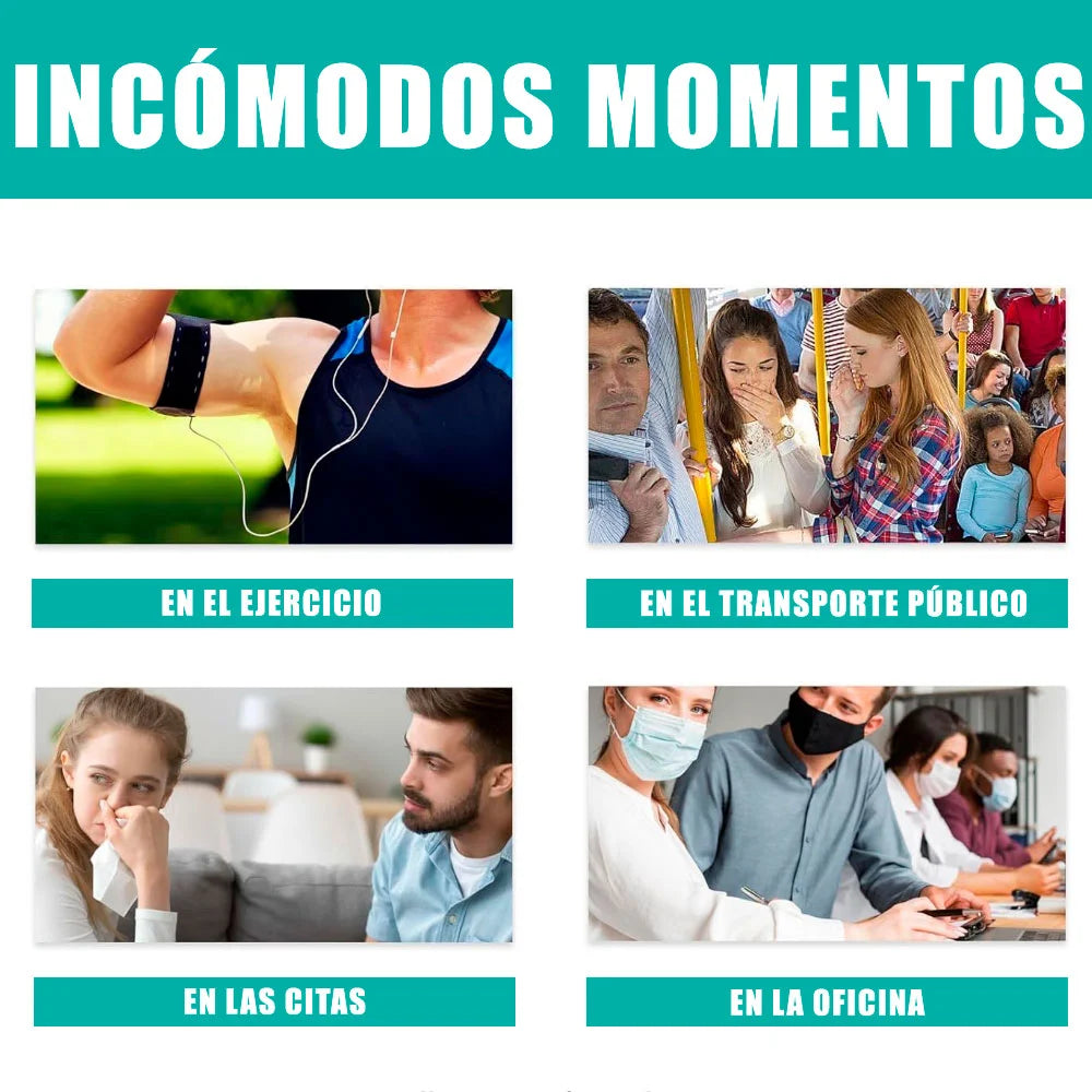 DEOS Suplemento para malos olores corporales