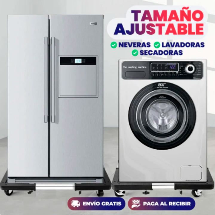 Base Ajustable Rodante para Electrodomésticos