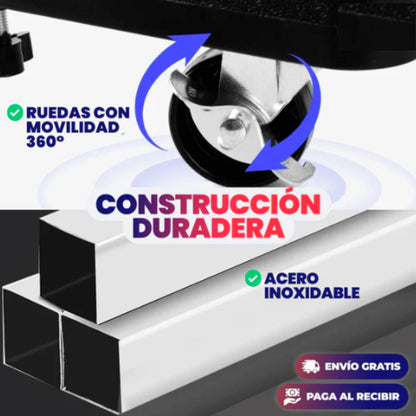 Base Ajustable Rodante para Electrodomésticos