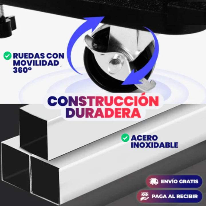 Base Ajustable Rodante para Electrodomésticos