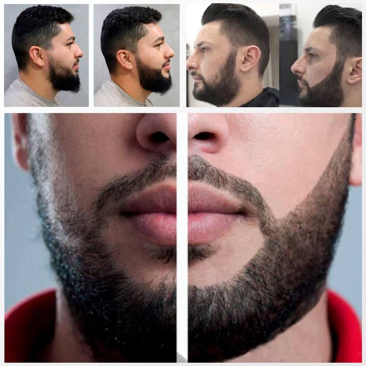 Lápiz larga duración impermeable de barba para hombres