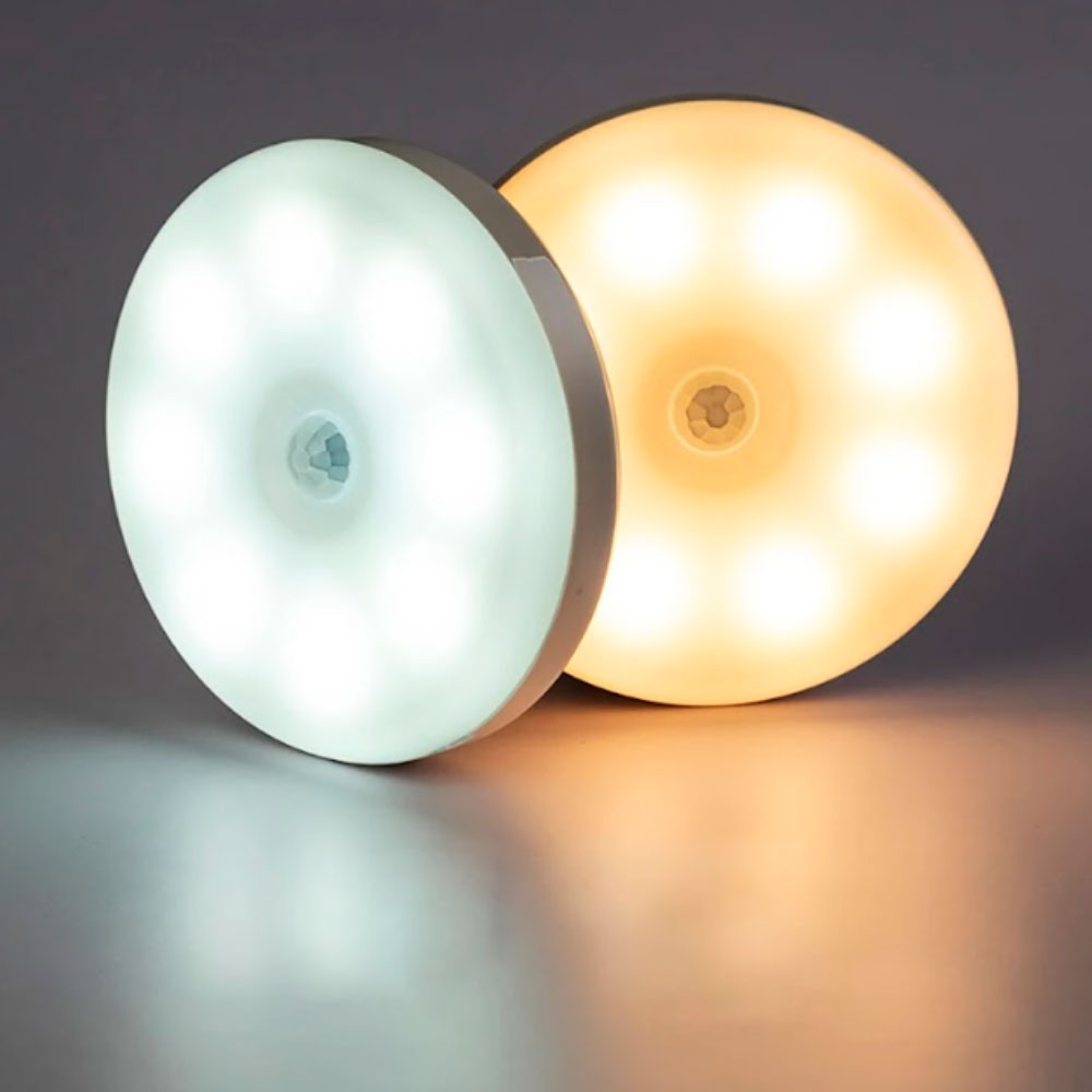 Lámpara magnética LED con sensor de movimiento Set x 3 Unidades