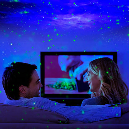 Astronauta proyector de galaxia de luz nocturna para niños